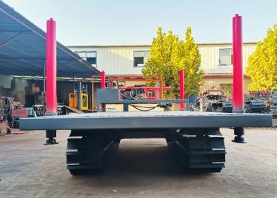 中国 Steel Crawler Track Undercarriage Loading Capacity 2MT -20 MT With Four Outriggers 販売のため