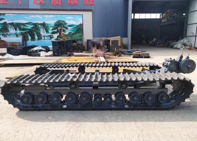 China Durable Crawler Track Undercarriage With Diesel Engine For Loading Drilling Machines zu verkaufen