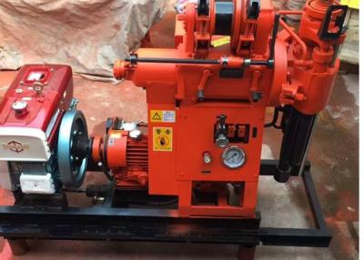 China Portable Soil Test Drilling Machine Lightweight Diesel Engine Driller 42mm Rod Diameter for sale