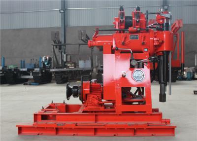 China XY-1A Portable Mining Drill Rig , 150m Drill Depth Hard Rock Drilling Machine for sale