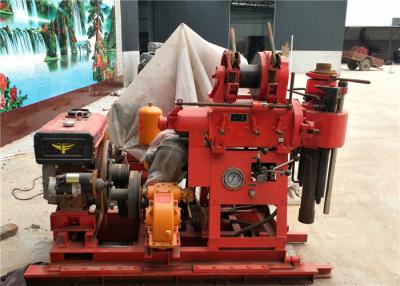 China 180m Depth Water Well Drilling Rig Machine , Hydraulic Core Drilling Rig 220V / 380V for sale