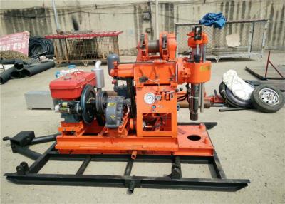 China Small Water Well Drilling Rig / XY-1A Portable Rock Drilling Machines for sale
