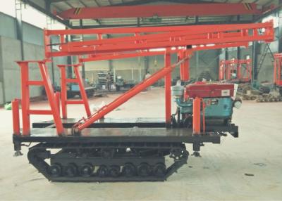 China XY-1  Portable 100 Meters Water Well Drilling Rig / Crawler Mounted Drill Rig for sale