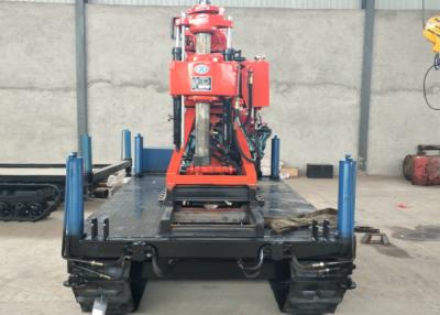 China Crawler Mounted Mobile Water Well Drilling Rig , XY-200 Portable Borehole Drilling Machine for sale