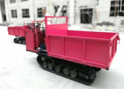 China Fashion Tracked Mini Dumper Transporter , Rubber Track Dumper For Goods for sale