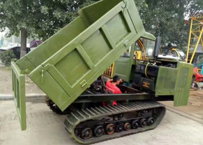 China Little Tracked Power Barrow , Small Tracked Dumpers 300KG Load Capacity With Crawler for sale
