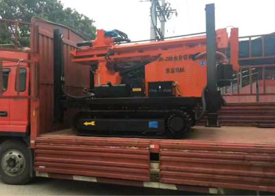 China Full Hydraulic Horizontal Directional Drilling Rig For 300m Drilling Depth for sale