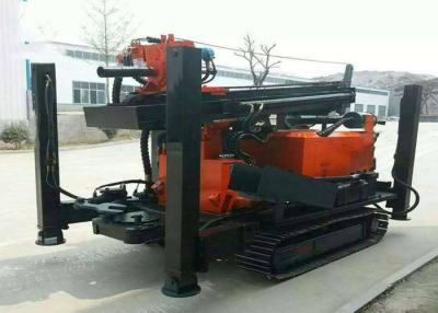 China 180m Depth Crawler Mounted Water Well Geological Drilling Rig Flexible for Industry Drilling for sale