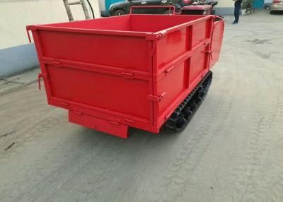 China Different Loading Capacity Mini Crawler Dumper Track Transporter For Industry Construction for sale
