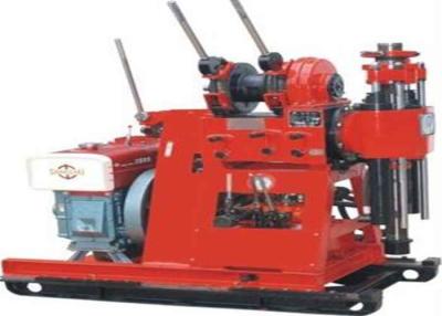 China 50-100 Meter Diesel Mining Drill Rig , Portable Core Drilling Machine for sale