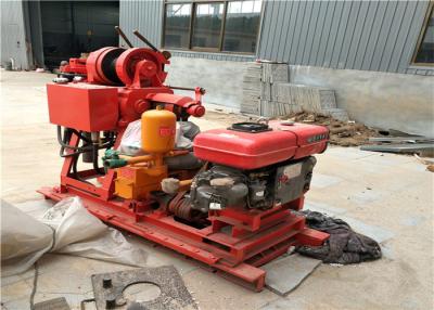 China Core Sample Deep Portable Hydraulic Water Well Drilling Rig For 200M Drill Depth for sale