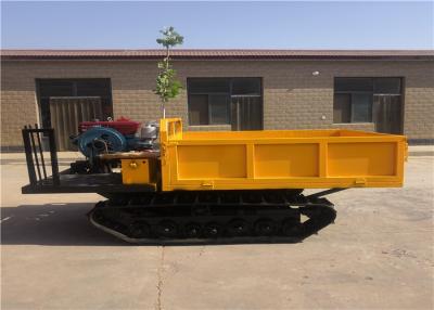 China 4 - Ton Crawler Dumper Hydraulic Mini Transporter Self Loading For Farm for sale