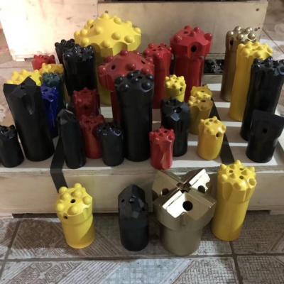 China Sich verjüngende Felsen-Bohrgerät-Werkzeug-Kreuz-Art ausgezeichnete bohrende Leistung des Bohrer-11° zu verkaufen