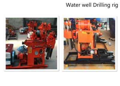 China Hydraulic Water Well Drilling Rig 180m Depth Drilling For Geotechnical Investigation for sale