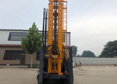 China Steel Crawler Mounted Rotary 400M Portable Water Drilling Rig for sale