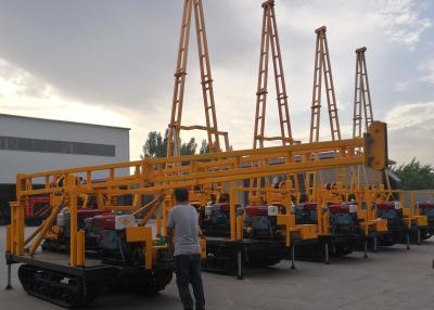 China Crawler Mounted 100m Small Water Well Drilling Rig for sale