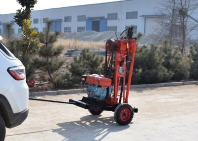 China Hydraulic Water Well Sampling 50m Geological Drilling Machine for sale
