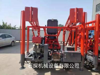 China Pneumatic High Leg Percussion Crawler Mounted Drill Rig for sale