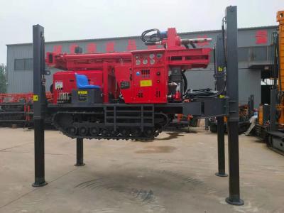 China High Torque Penumatic Portable 220v Truck Mounted Borehole Drilling Rig for sale