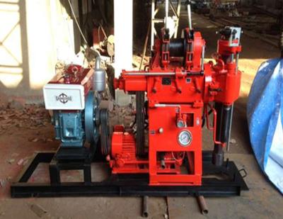 China Small XY-1A Rotary Water Well Drilling Rig Diesel Engine Power Or Electric Motor for sale