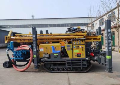 China St350 Drillable 350m Pneumatic Water Well Drilling Large Steel Crawler for sale