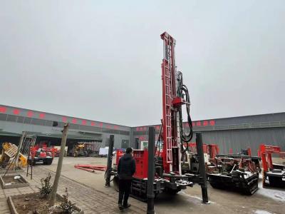 China 180m Deep St180 Pneumatic Drilling Rig Crawler Type Small Hydraulic For Water Well for sale