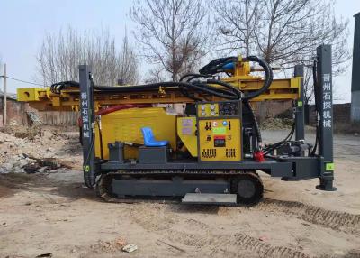 China Depth 400m Hydraulic Water Drilling Machine Crawler Large Pneumatic for sale