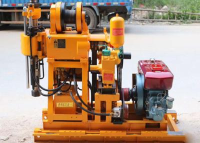 China 22 HP Hydraulic Portable Engineering Core Drill Rig With 180 Meters Depth for sale