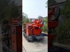 ST 180 Crawler Drilling Rig Water Well Drilling Rig Machine