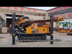 Large Pneumatic St-350 Portable Water Well Drilling Rig