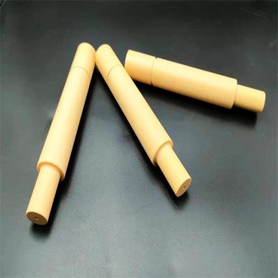 China El magnesio de cerámica de la temperatura alta de los tubos de la circona amarilla se estabilizó en venta