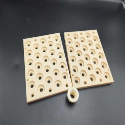 China Process High Difficulty Alumina Ceramic Parts According To Drawings for sale