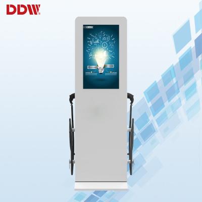 China AC 110V-240V Charge Pile Digital Signage Floor Standing 55 Inch 2500 Nits 1920x1080 for sale