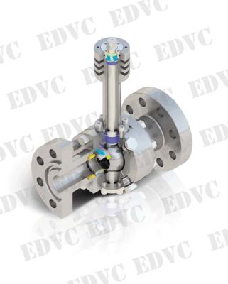 China Fireproof Low Temperature Valve Manual Cryogenic Ball Valve PN10 - PN160 for sale