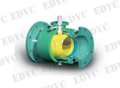 China NACE MR0175 API Ball Valve Fire Safe Top Entry Trunnion Mounted Ball Valve for sale