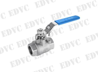 China 2000WOG NPT Ball Valve Manual Stainless Steel Unibody Construction for sale