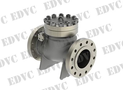 China Full Opening Bolted Bonnet Swing Check Valve Class 150 - 2500 API 6D for sale