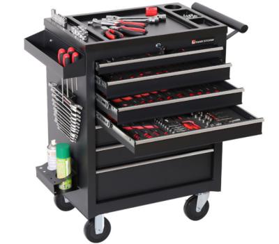 China Garage workbench and storage shelves  tool trolley cart for sale