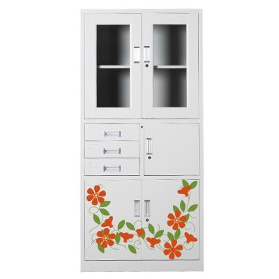 China ISO9001 0.4mm To 1.2mm Steel File Cabinet With Lock for sale
