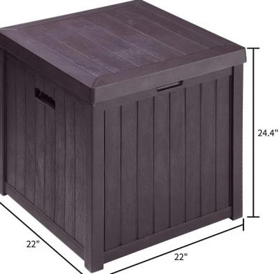 China Shoe Storage 50 Gallon 24.4''X22''X22'' Plastic Shed House for sale