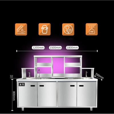 China 304 0.4-1.2mm Stainless Steel Commercial Kitchen Cabinets for sale