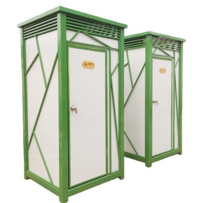 Chine Toilettes portatives modernes mobiles vertes d'alliage d'aluminium à vendre