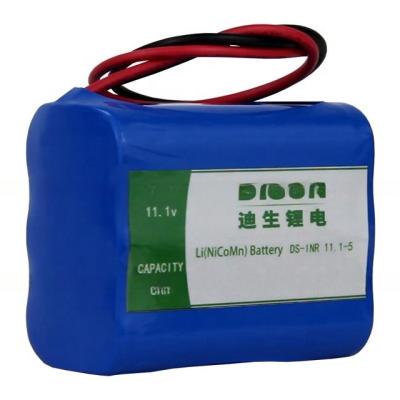 China 11.1V 5Ah NMC Li Ion Li NiCoMh Battery Pack For Robotics And Vacuum Cleaner for sale