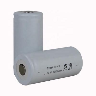 China 1.2V 12000mah M Type Rechargeable Battery For High Temperature Emergency Lighting for sale