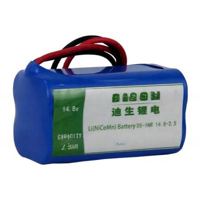 China 2C Discharge Rate 14.8v 2.5Ah NMC Lithium ion Li NiCoMh Battery Pack for Robot Cleaner for sale