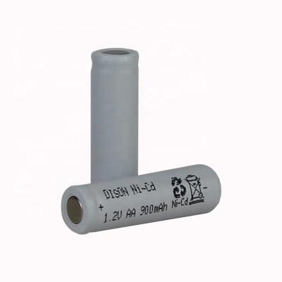 China Durable NiCd Rechargeable Battery Cells For KRH15/51 AA 1.2V 900mah for sale