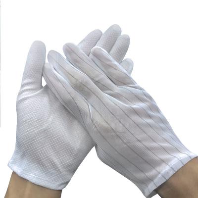 中国 Nylon Polyurethane Palm Fit Coated Safety Hand Work Glove PU Dipped Anti Static ESD Glove 販売のため
