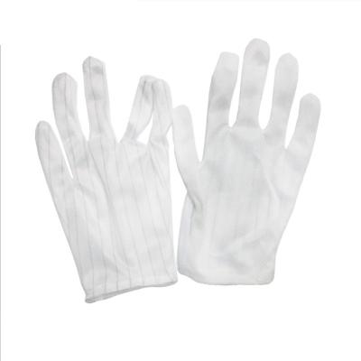 China Nylon PU Lightweight Gloves ESD Anti Static Black PU Coated Safety Work Gloves à venda