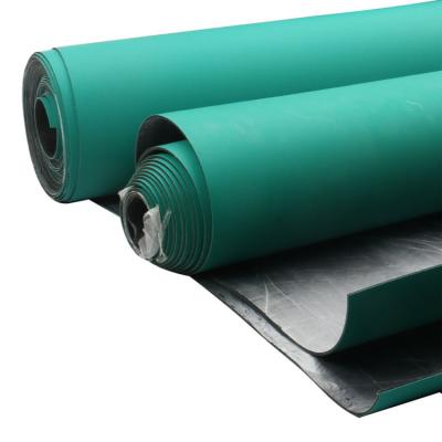 China 100cm X 90cm Green Rubber Mat , ESD Table Mat For Electronic Assembly en venta