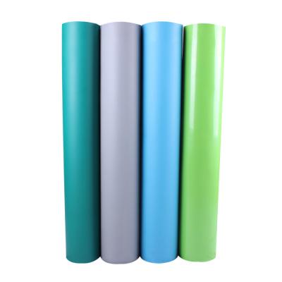 China Long Lasting Vinyl ESD Antistatic PVC Floor Mat Customized Size Blue Color for sale